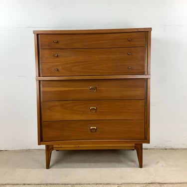 Mid-Century Highboy Dresser by Broyhill 