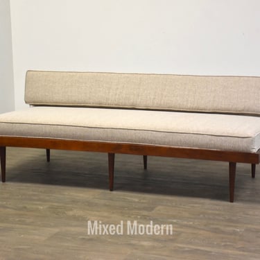 Mid Century Walnut Daybed 