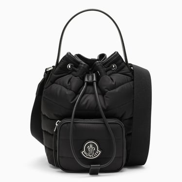 Moncler Kilia Black Nylon Bucket Bag Women