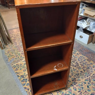 Solid Wood Bookshelf,15.875 x 9.125 x 38