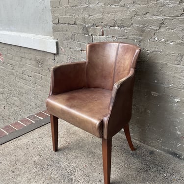 Leather Club Chair