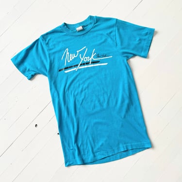 Vintage Blue “New York” Tee 