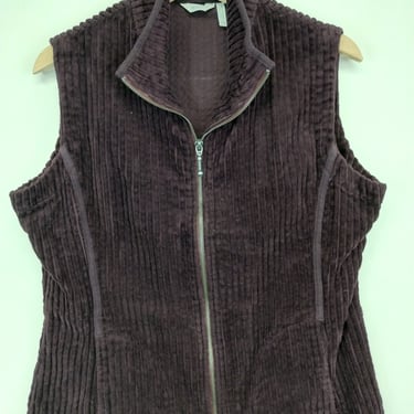 M 90s Woolrich Corduroy Vest Shacket Outdoors Brown 1990s 1980s Medium Granola Gorp Gorpcore Outdoors Hiking 