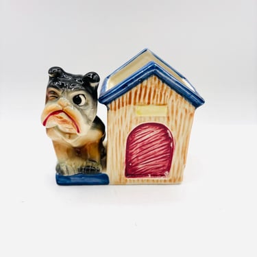 蔵*＊様 Vintage Chalkware Bulldog Vintage Chalkware Bulldog Figurine, 1930s Dog Chalk Ware | Vintage