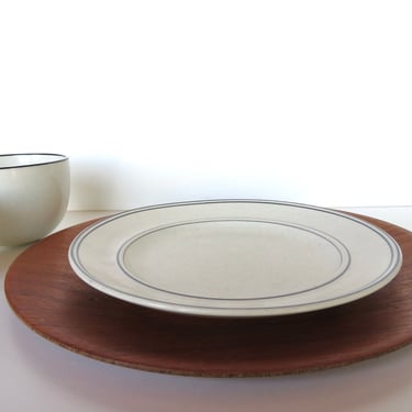 Stig Lindberg Birka Salad Plates, Vintage Gustavsberg Sweden, 7 1/2" Contemporary Luncheon Plate - 7 Available 