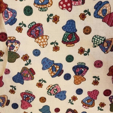 Vintage 70s/80s Holly Hobb Holly Hobbie Fabric designed by Lil Quilts by fabri-Quilt  4.9 yds 