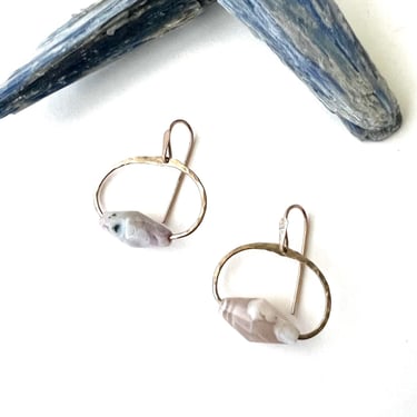 Terra Ancient Agate Earrings