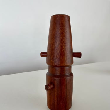 Mid Century Dansk Danish teak salt and pepper grinder  mill  by Jens H Quistgaard 