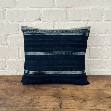 Vintage Fabric Pillow 19” x 17”