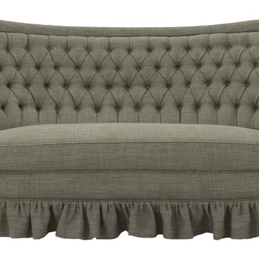 Vintage Tufted Linen Sette