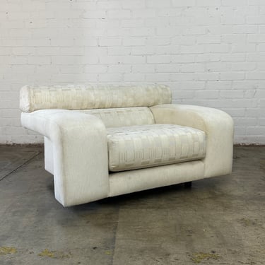 Post modern angular lounge chair 