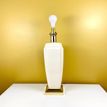Tall Art Deco Table Lamp by Harris 