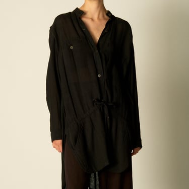 1980s Issey Miyake Linen Top