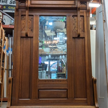 Antique English Oak Murphy Bed