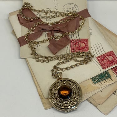 1970’s Gold Poison Necklace