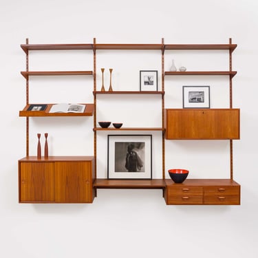 Vintage Kai Kristansen Teak Wall System 