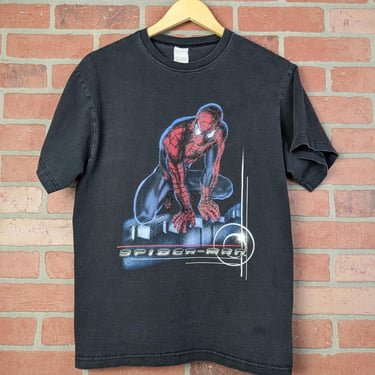 Vintage 90s Spiderman ORIGINAL Movie Promo Tee - Kid's XL (Fits Medium / Large) 