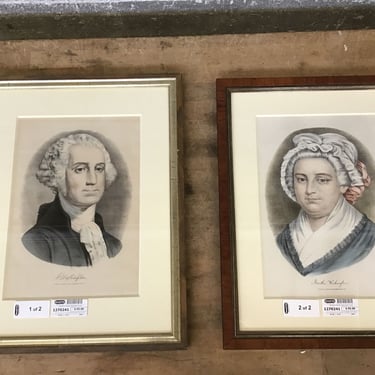 George & Martha Washington Prints (Seattle)