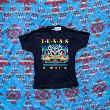 Vintage 90s Deadstock Texas Souvenir Tee Shirt USA 