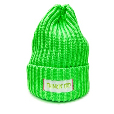 TH!NKIN’ CAP Beanie (Lime)