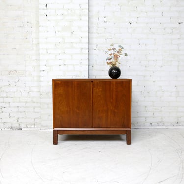 Vintage MCM small storage cabinet with adjustable shelf | Free delivery in NYC and Hudson Valley areas 