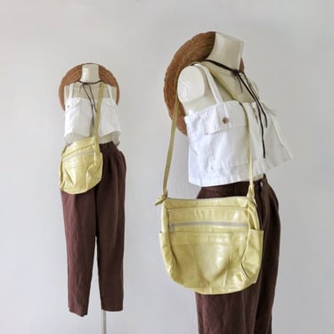 vintage dkny shoulder bag / vintage y2k bag / vintage y2
