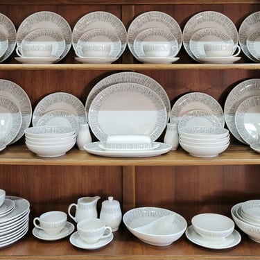 Set of &quot;Jackstraws&quot; Carefree True China by Syracuse