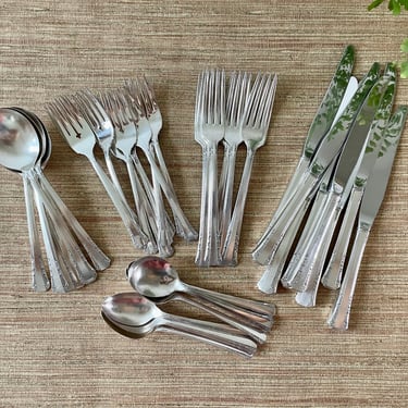 Vintage Rogers Proposal Flatware - Five Piece Place Setting - Proposal Silver Plate Flatware - 1881 Rogers Oneida Ltd. Proposal Flatware 