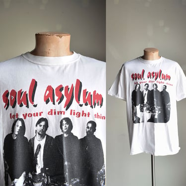 Vintage Soul Asylum Tour Tshirt / Vintage 90s Soul Asylum Tour Shirt / Vintage Matthew Sweet / The Jayhawks Tee / 90s Alternative Band Tee 