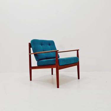 Mid-century Rare Danish teak lounge chair/Easy chair by Grete Jalk For Cado, 1960s 