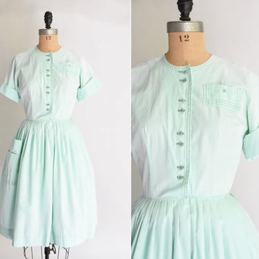 1950s Spearmint dress 