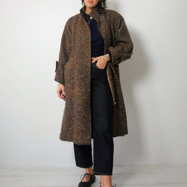 Anne Marie Beretta Wool Tweed Coat