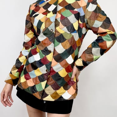 Balancing The Scales 60s Leather Jacket