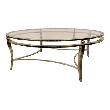 Caracole Modern a Whisper of Gold Finished Starburst a Star Is Born Cocktail Table