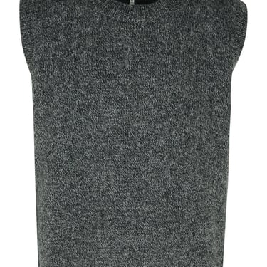 Maison Margiela Grey Wool Vest Men