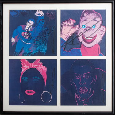 Andy Warhol, Myth Series, Serigraph Cards