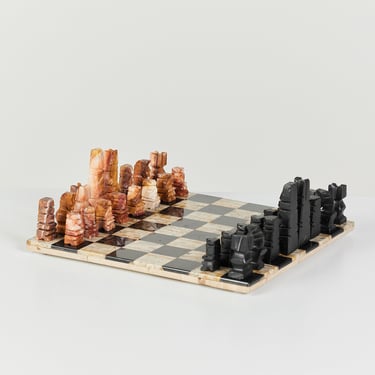 Mixed Stone Chess Set 