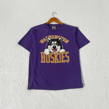 Vintage 1988" University Of Washington Husky Grapic T