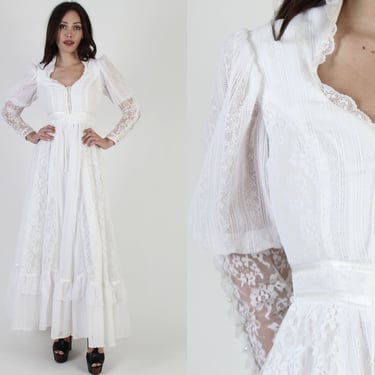 Gunne Sax Romantic Renaissance Bridal Collection Wedding Dress 