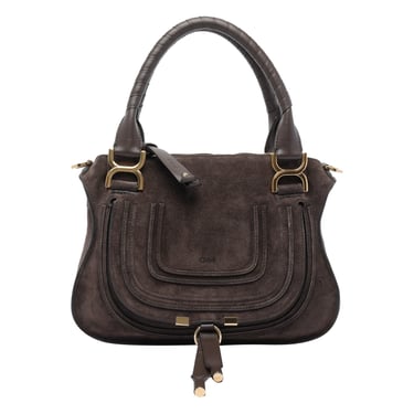Chloe' Women Mini Suede Marcie Handbag