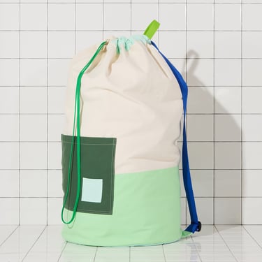 Re:Canvas Laundry Bag Cucumber