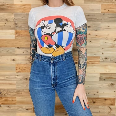 Mickey Mouse Vintage Baby Tee Shirt 