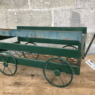 Steel Wagon Plant Stand (Seattle)