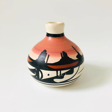 Navajo Vase - Hand Painted 