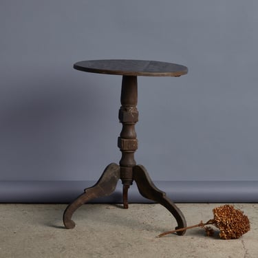 Early Dutch Colonial Side Table with Natural Finish