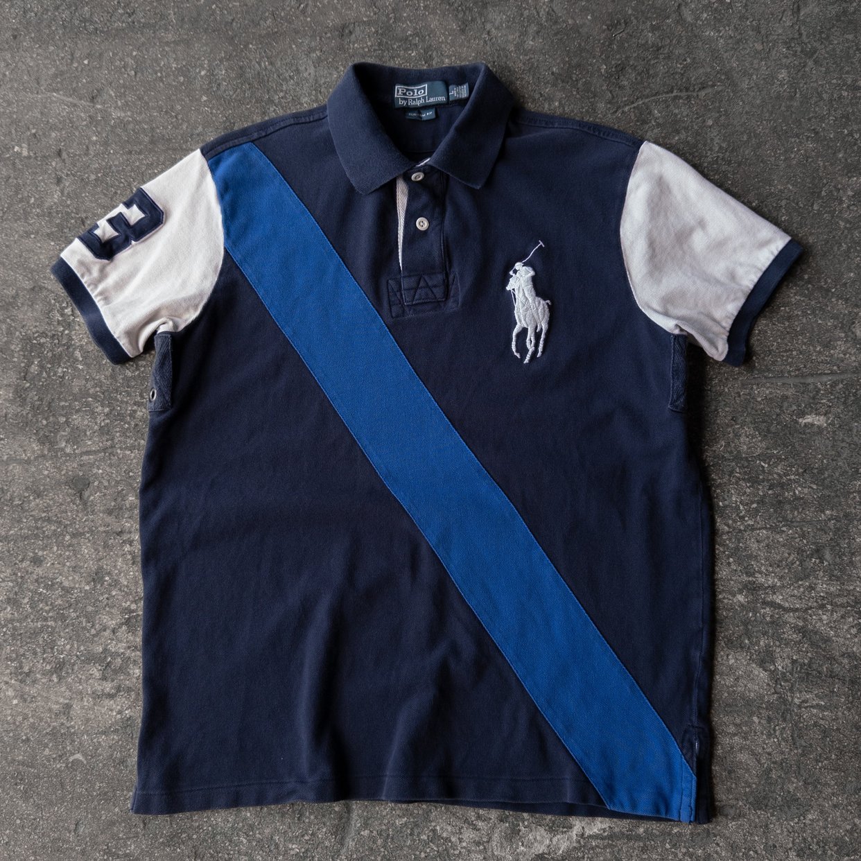 トップス Ralph Lauren Big Pony Rugby Shirt 90sY2K Polo Ralph Lauren Big Pony 20Th Anniversary Rugby Sweatshirt in