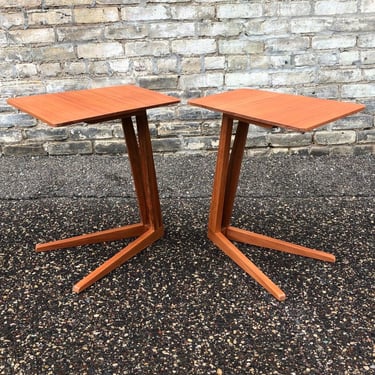 Made In Minnesota Cantilevered Accent Tables 