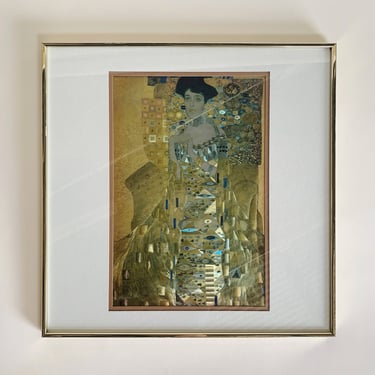 KLIMT METALIC ARTWORK - Framed 