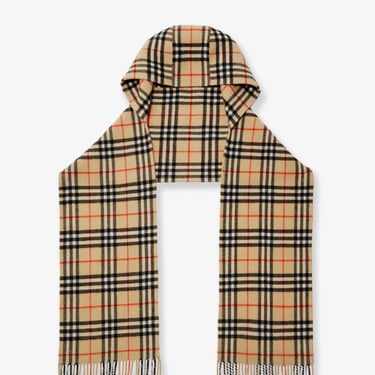 Burberry Woman Burberry Woman Beige Scarves