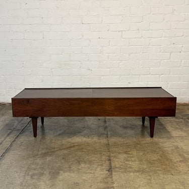 Mid Century Coffee Table with Hidden Storage 